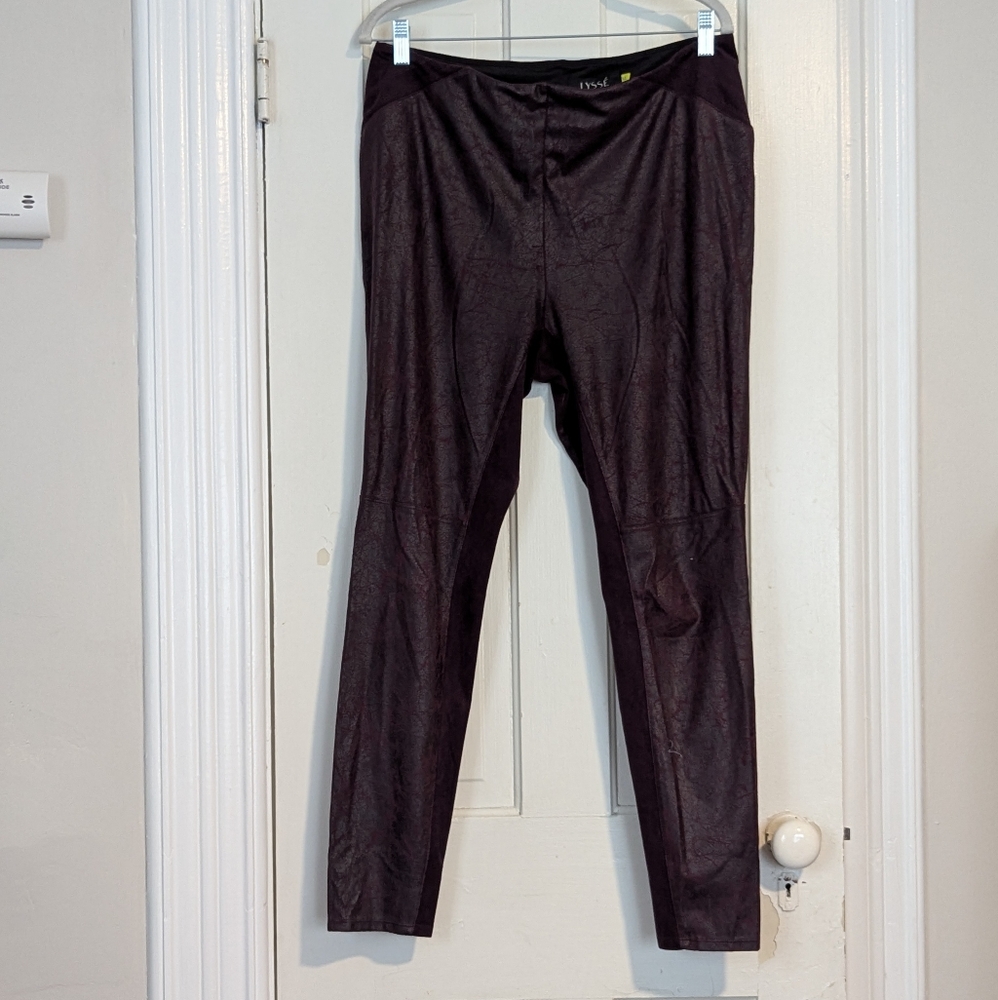 LYSSÉ Burgundy Leggings